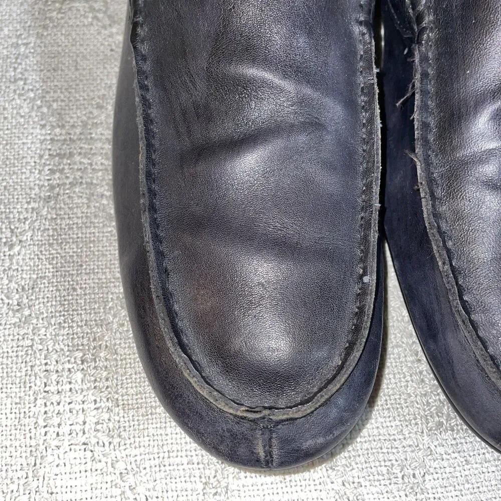 Bed-Stu Men’s Casual Loafers Size 11 M Black Leather Going Out Party Comfort